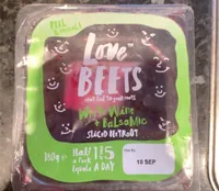 Love beets white wine & balsamic sliced beetroot