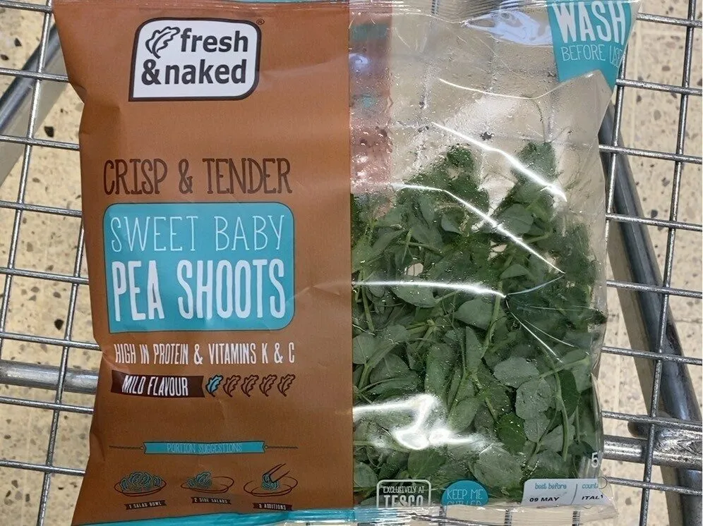 Sweet Baby Pea Shoots