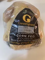 Corn fed poussin