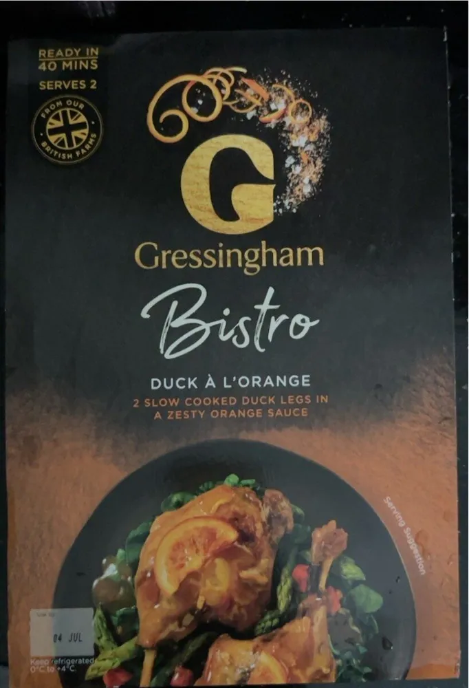 Duck A L’orange