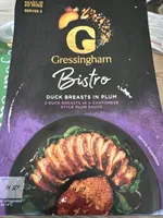 Duck breasts in plum