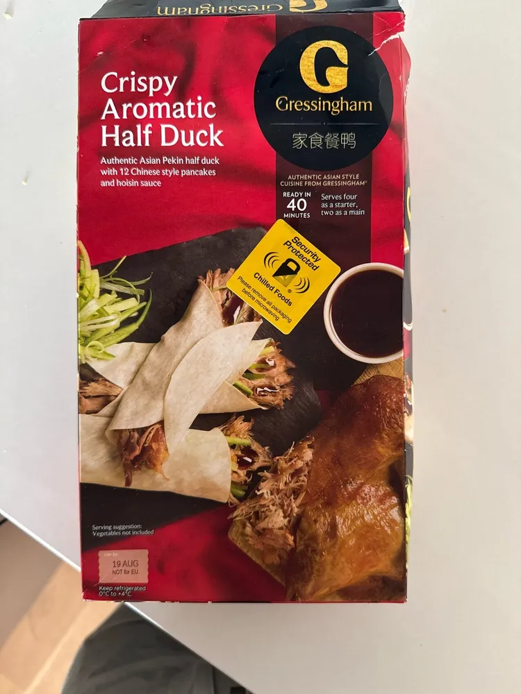 Aromatic half crispy duck