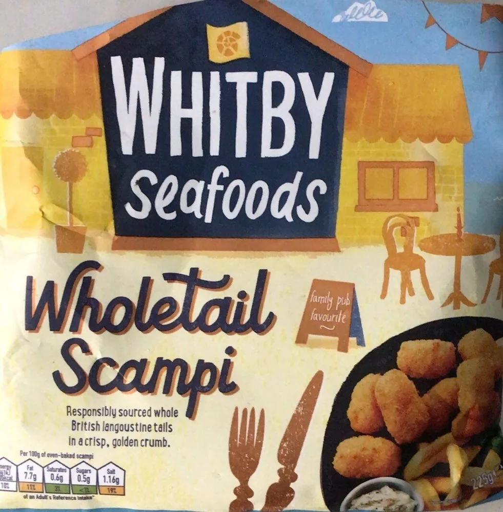Wholetail scampi