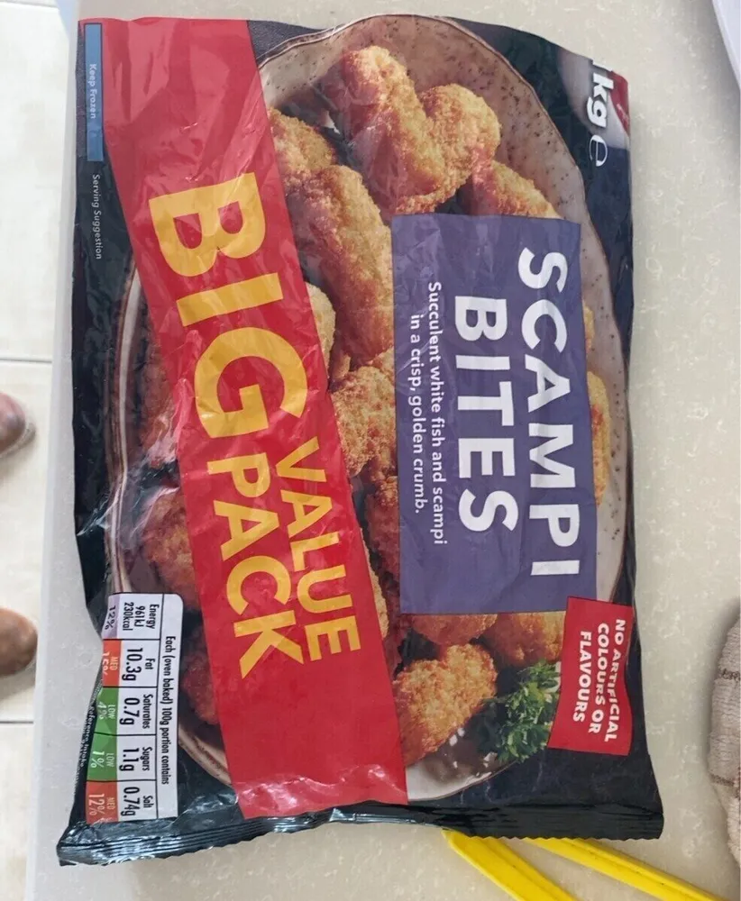 Scampi bites