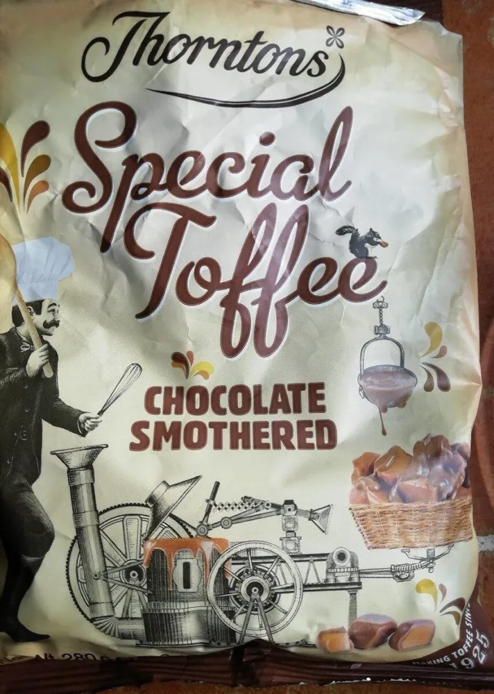Special Toffee Chocolate Smothered