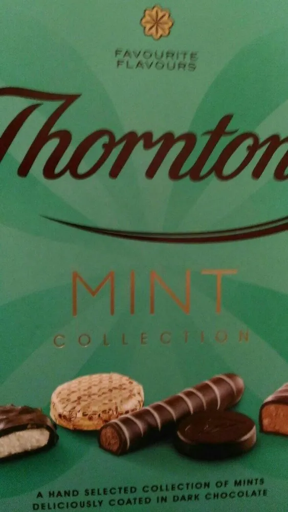 Thorntons Classic Mint Chocolate Box 282G