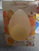 White chocolate egg