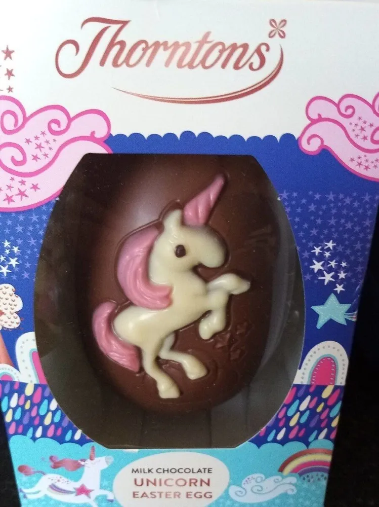 Thorntons unicorn Easter egg