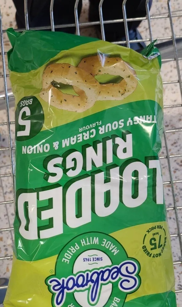 Loaded onion rings