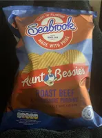 Aunt Bessies roast beef & yorkshire pudding flavour crisps