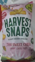 Thai sweet chilli crispy lentil puffs