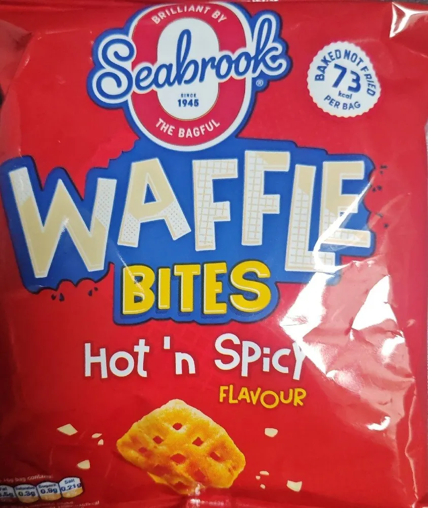 Seabrook Waffle Bites Hot N Spicy