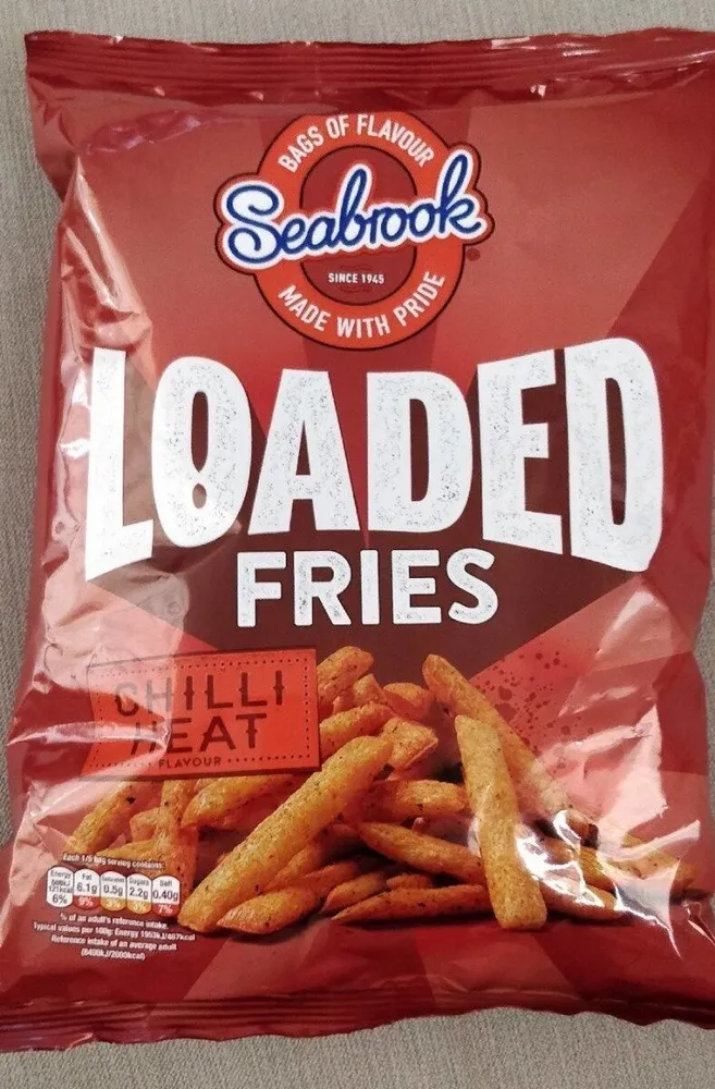 Loaded fries chilli heat