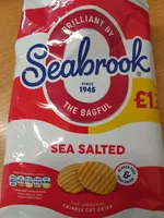 Sea Salted Crinkle Cut Crisps