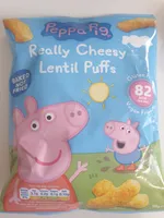 Peppa Pig Really Cheesy Lentil Puffs