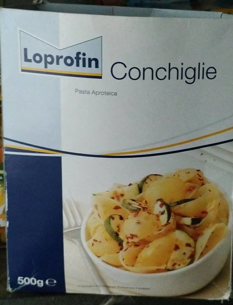 Conchiglie pasta aproteica