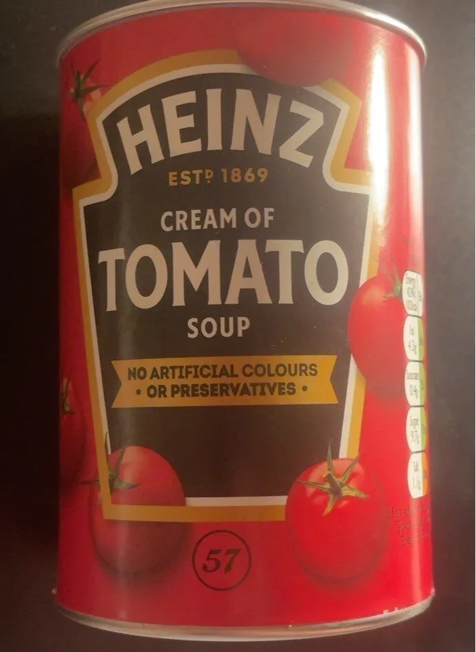 Cream of tomato soup