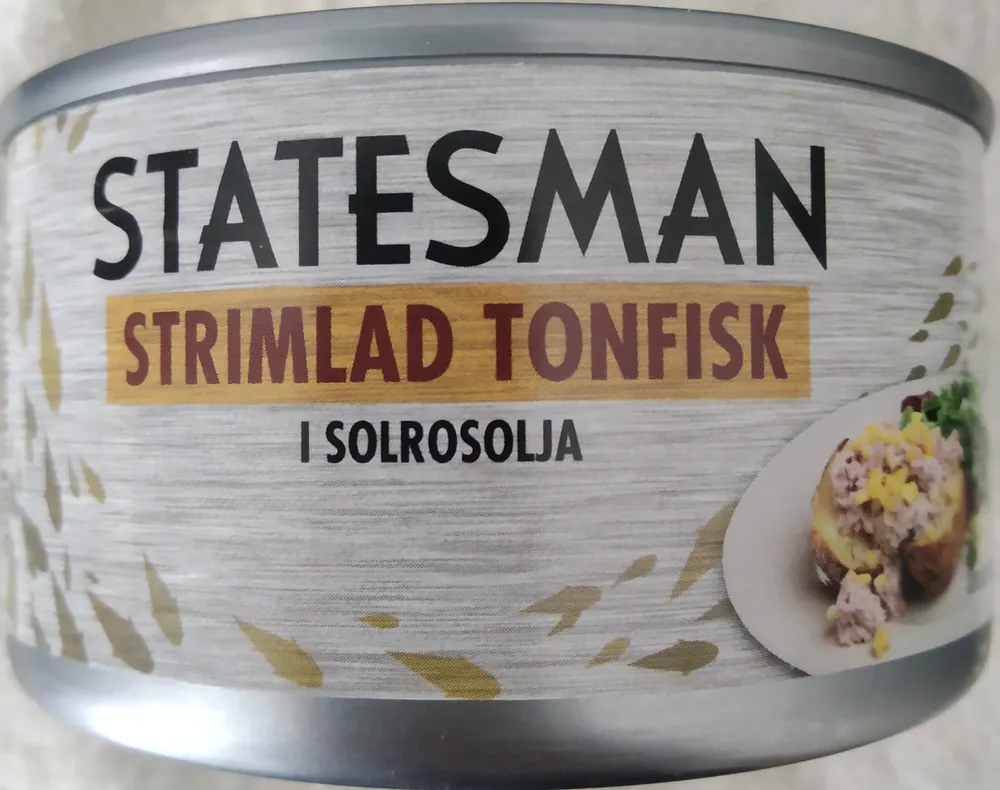 Strimlad Tonfisk i solrosolja