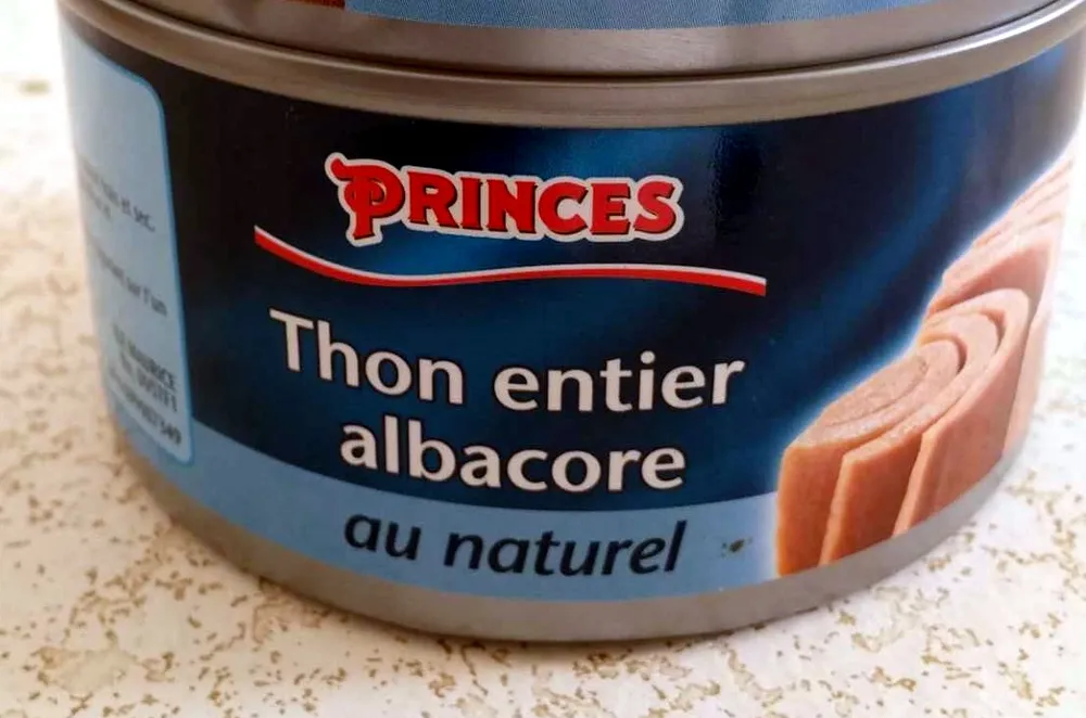 Thon entier albacore au naturel