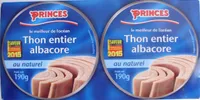 Thon entier albacore au naturel