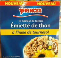Emietté de thon à l'huile de tournesol