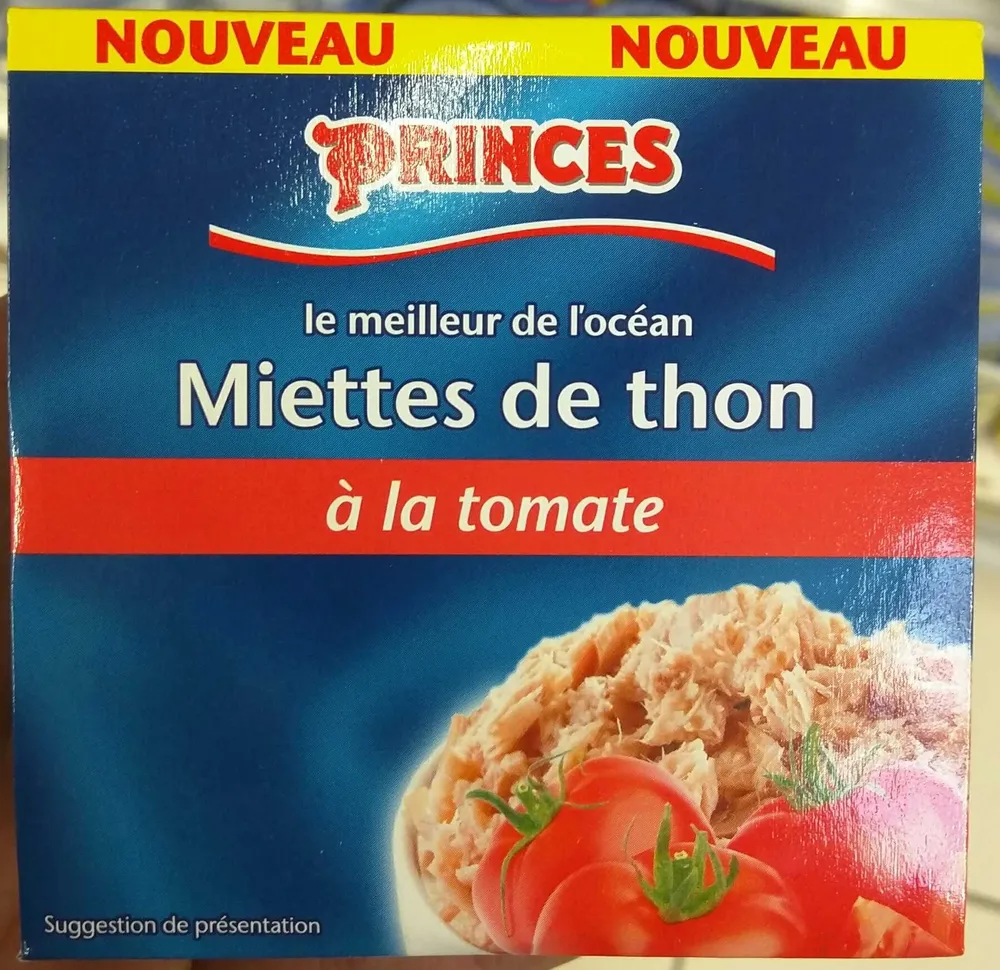 Miettes de thon à la tomate
