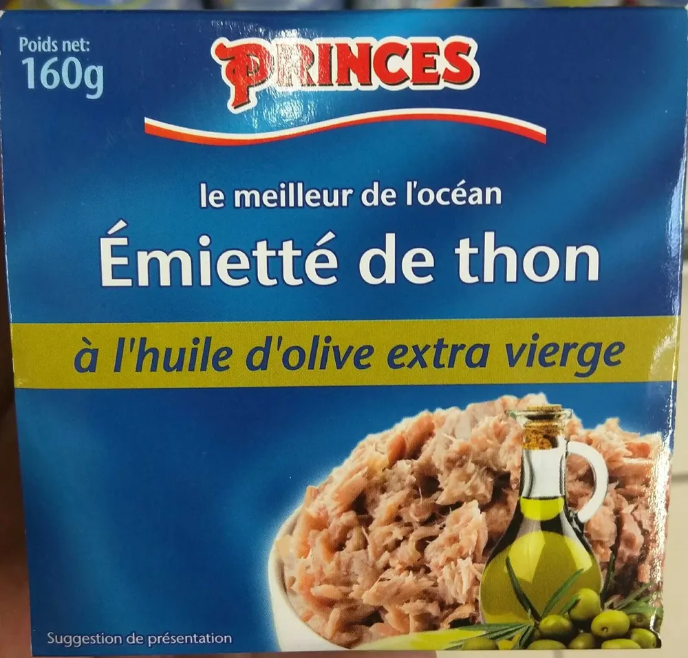 Emietté de thon à l'huile d'olive extra vierge