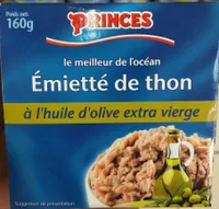 Emietté de thon à l'huile d'olive extra vierge