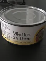 Miettes de thon à l'huile de tournesole