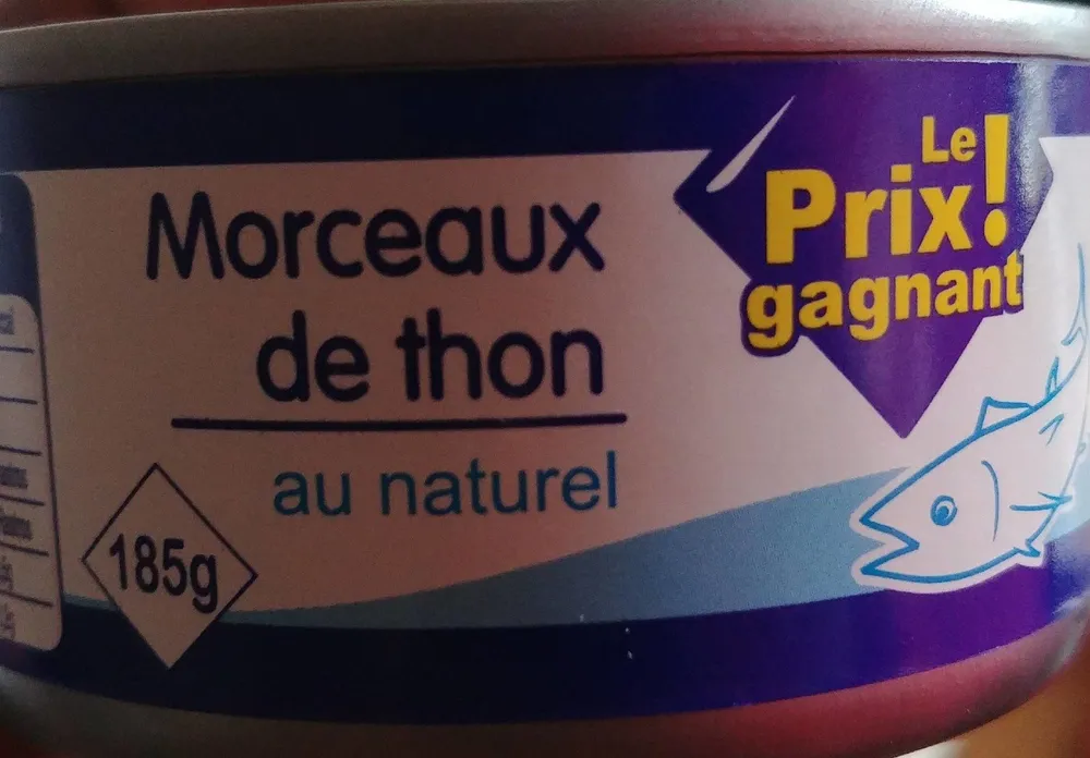 Morceaux de thon