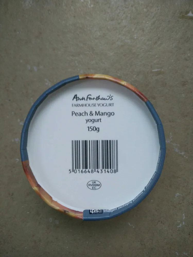 Peach & Mango Yogurt