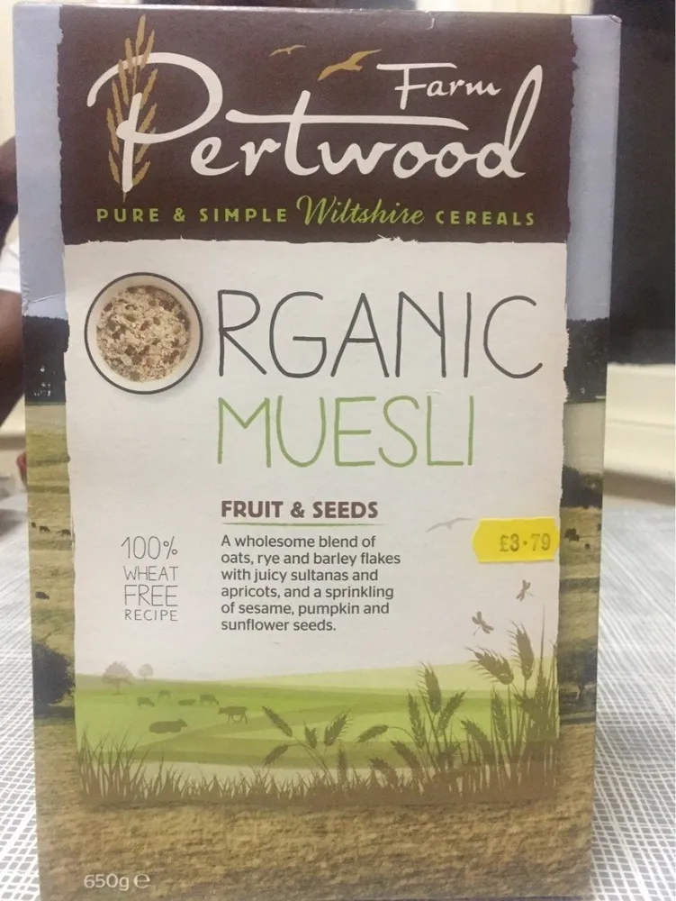 Organic Muesli Fruit&Seeds