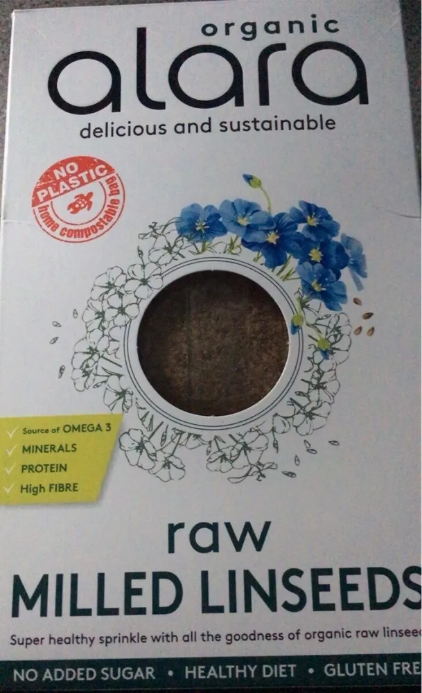 raw milled linseeds