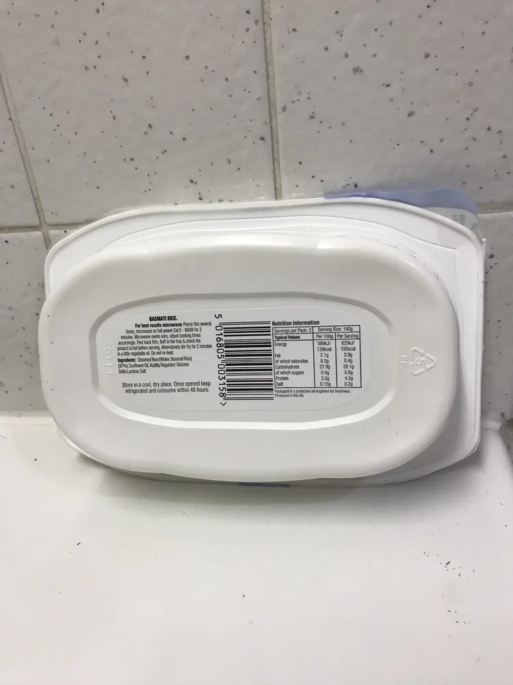 Veetee Dine In Basmati Rice