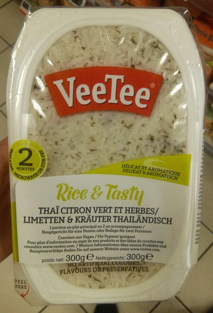 Riz Thaî au Citron Vert et aux Herbes