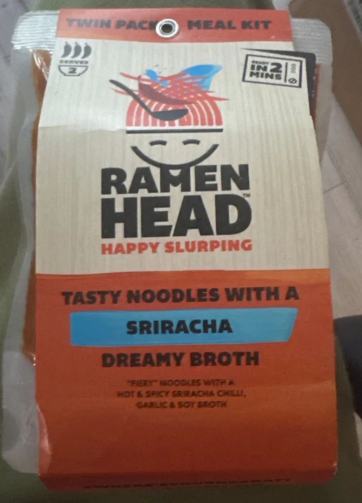 Ramen Head Sriracha Noodles