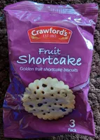 Fruit Shortcake Golden fruit shortcake biscuits