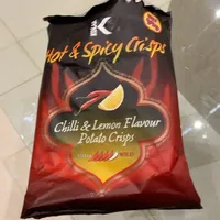 Hot & spicy crisps