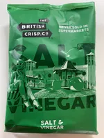 sea salt and vinegar handcooked crisps