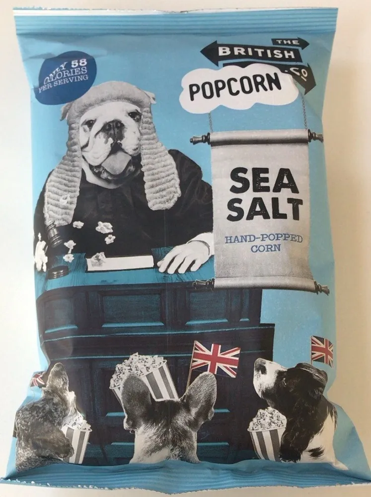 Sea salt popcorn