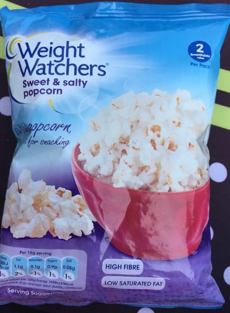 Sweet & salted popcorn