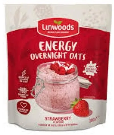Energy overnight oats