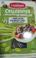 Crujientes bocaditos de semillas calabaza y chia
