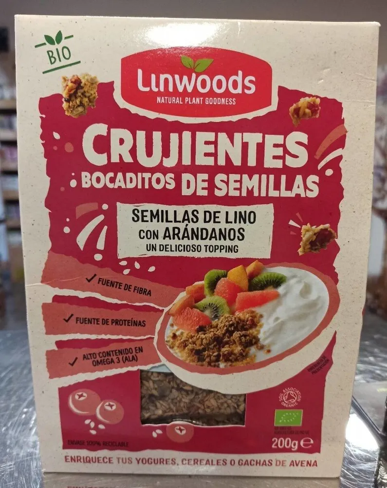 Crujientes bocaditos de semillas