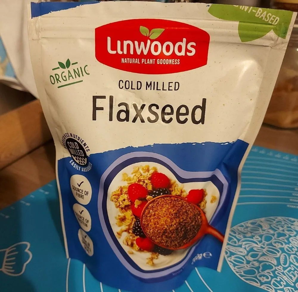 Cold milled flaxseed