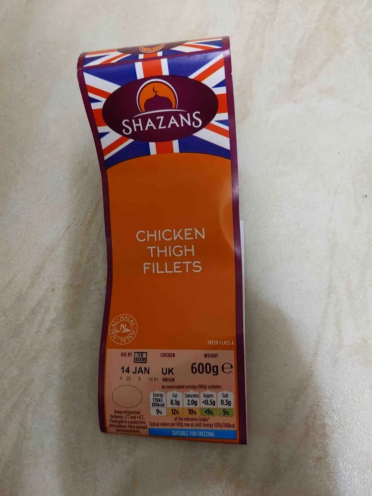 Chicken thigh fillets