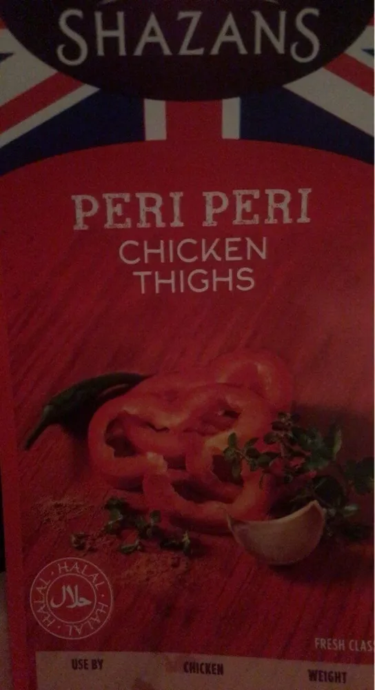 Peri peri chicken thighs