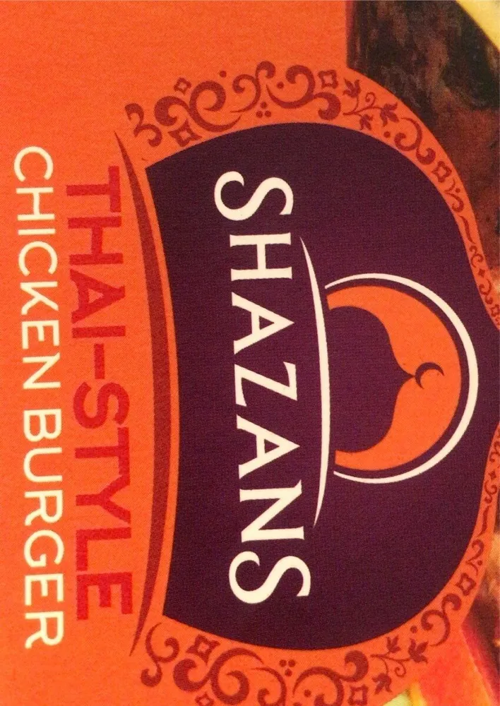 Thai style chicken burger