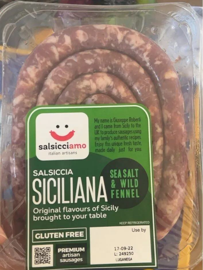 Sea salt and wild fennel sausage