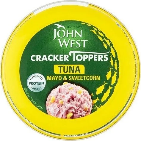 Cracker Toppers Mayo & Sweetcorn Tuna